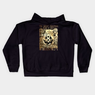 Cult of the Great Pumpkin: Sun, Moon and Angels Kids Hoodie